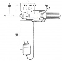 Bosch 0 603 927 003 Psr 2,4 V Cordless Screw Driver 2.4 V / Eu Spare Parts